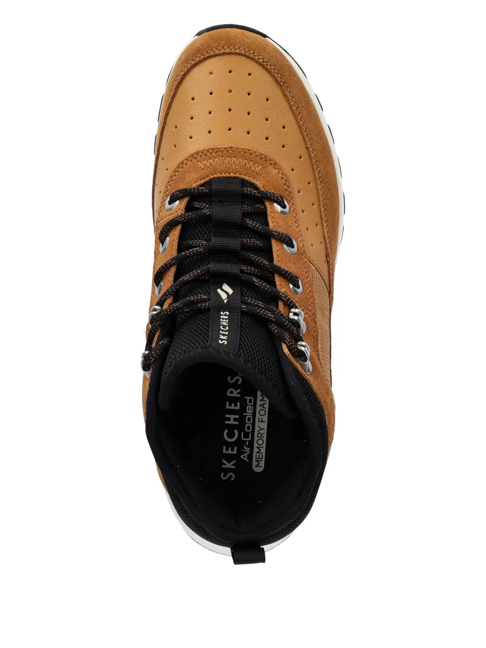 Skechers UNO Rugged sneakers met geperforeerde vlakken Bruin