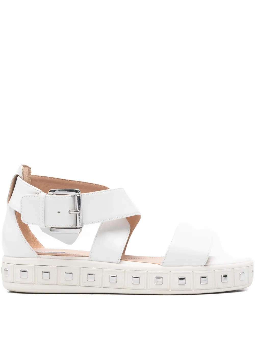 Geox 40mm Leelu buckled sandals - ホワイト