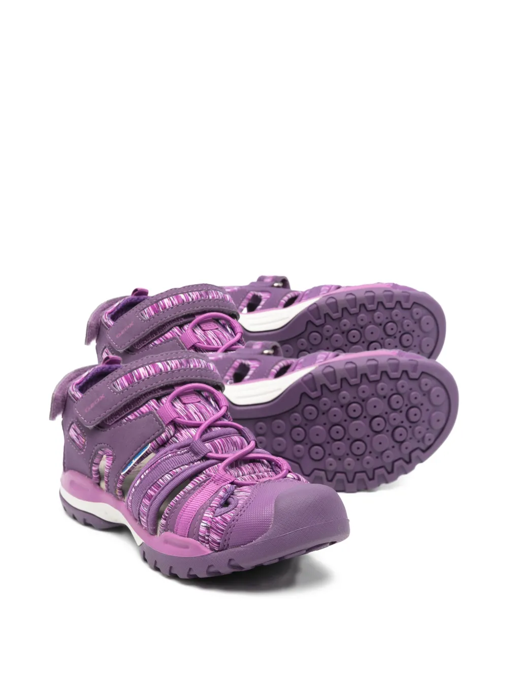 Geox Kids Borealis sandalen met gesloten neus Paars
