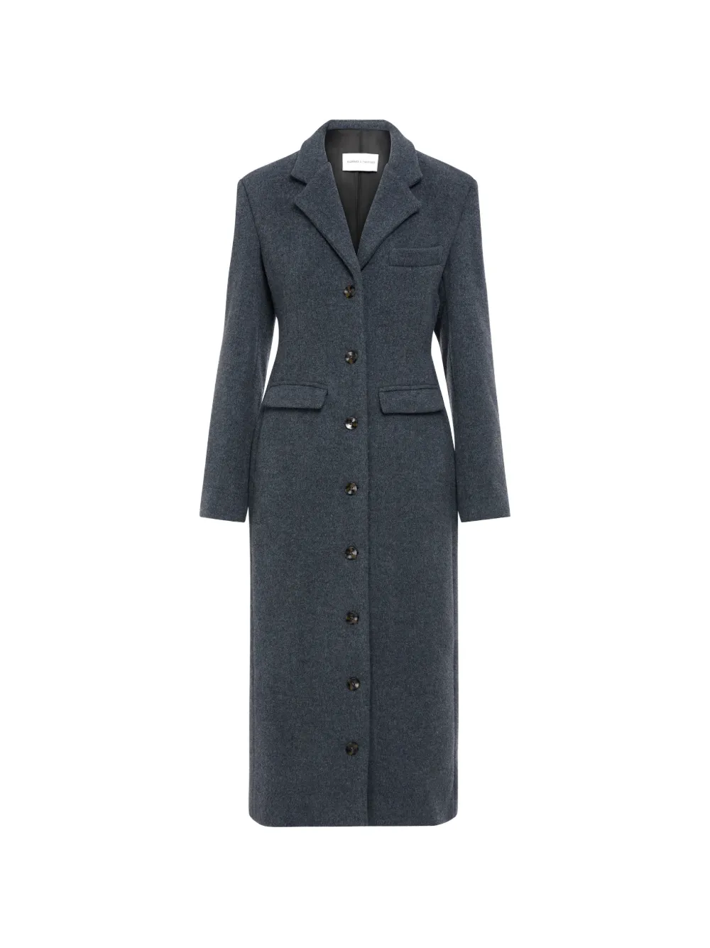 Florence & Fortitude buttoned notched coat - Grey