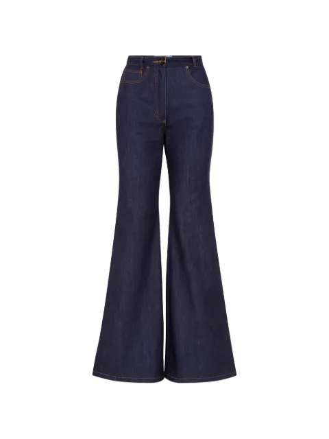 Florence & Fortitude flared seam denim trousers