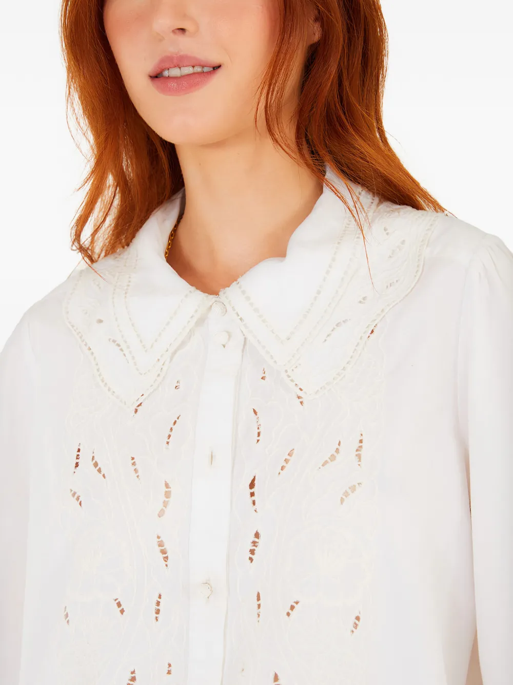 FARM Rio Shirt met knoopsluiting Wit