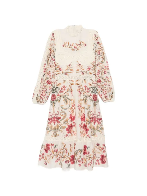 FARM Rio Royal Garden midi dress