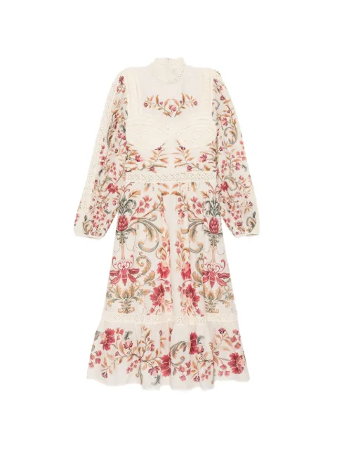 FARM Rio Royal Garden midi dress