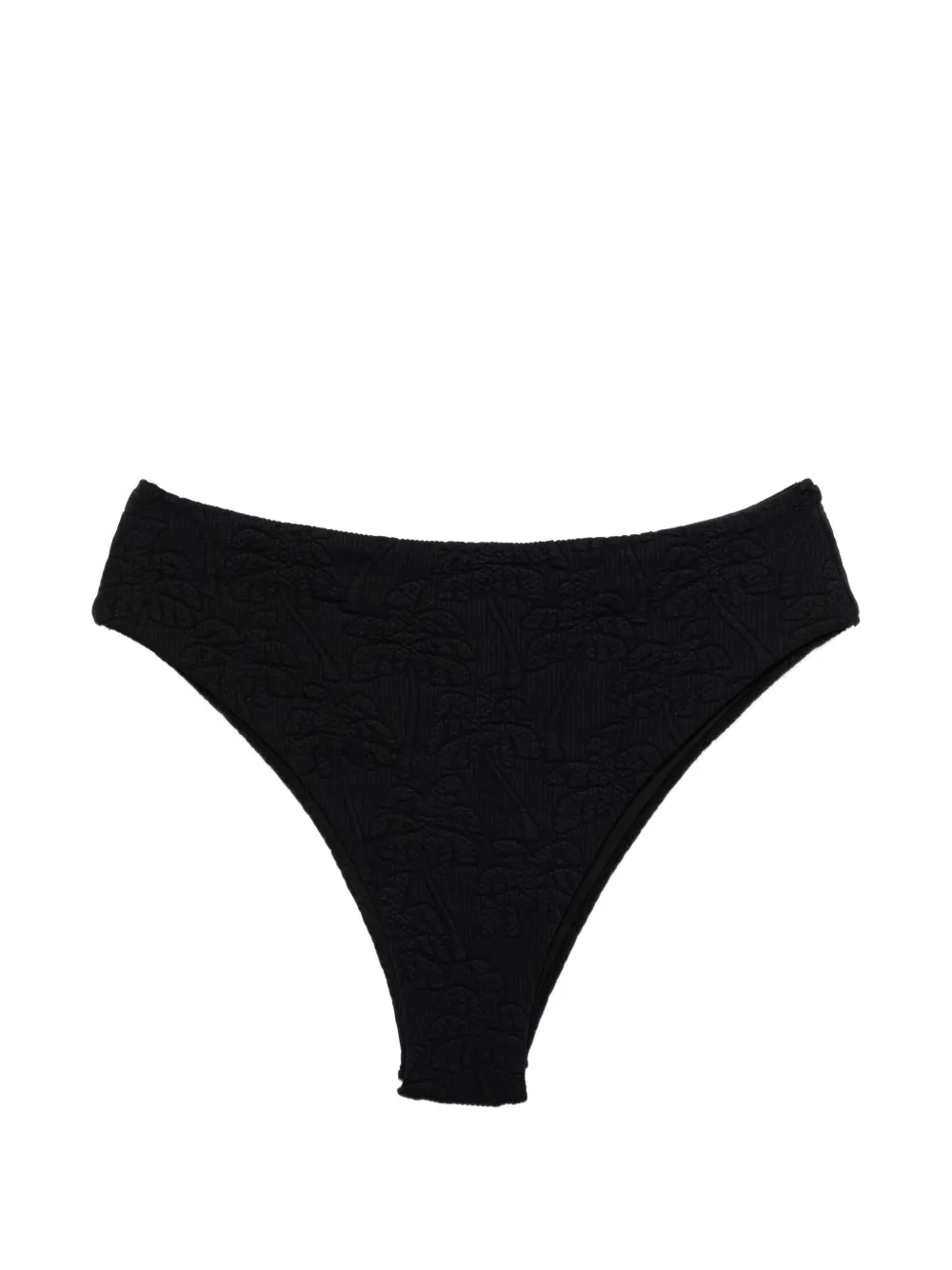 FARM Rio graphic-embroidered bikini bottoms - Nero