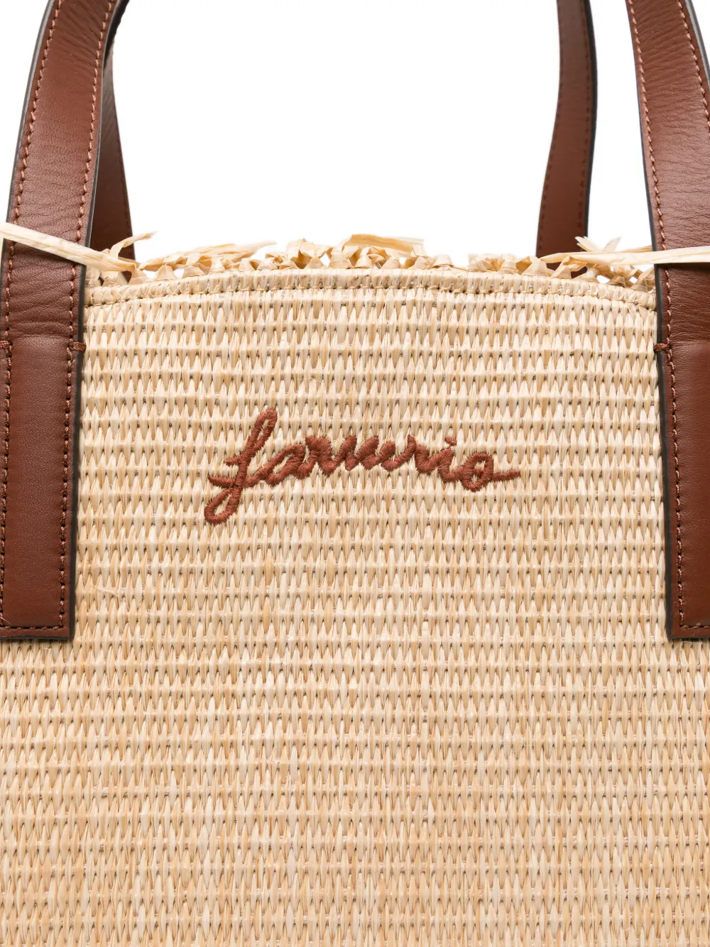  Farm Rio Sun-embroidered Tote Bag - Neutrals 