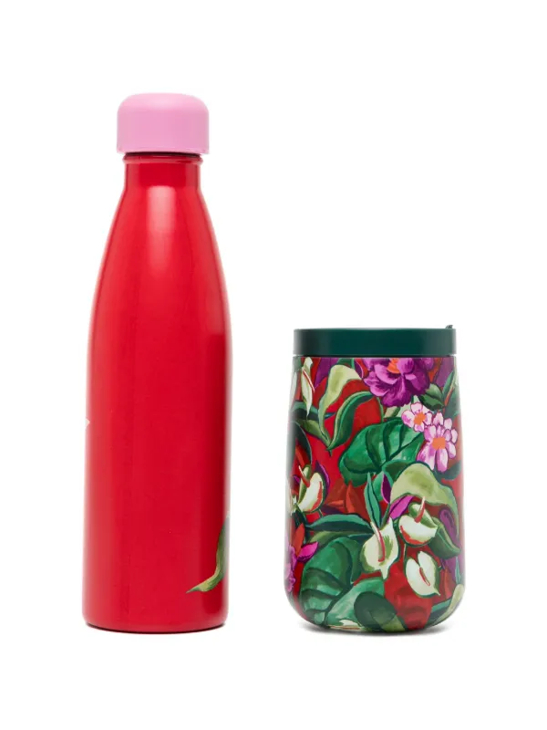 FARM Rio Thirst For Joy Bottles (set Of two) | Red | FARFETCH