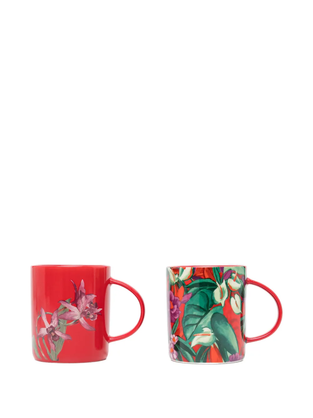 FARM Rio Happiness To Drink mugs (set of two) - Rosso