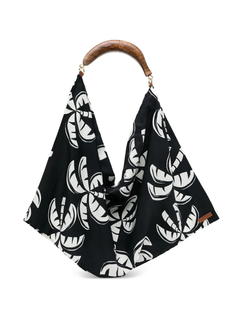FARM Rio Borsa tote in stile foulard - Nero