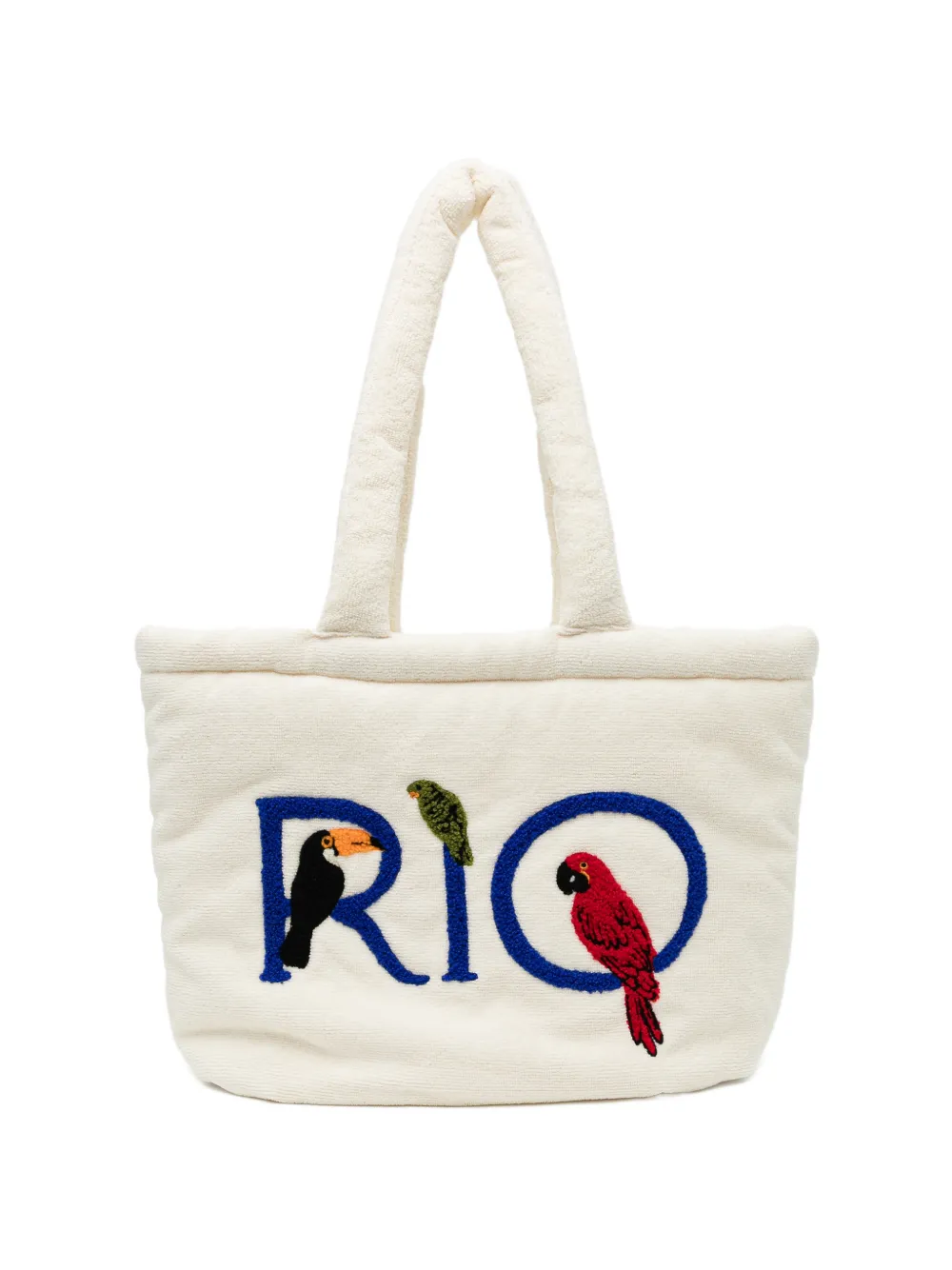 FARM Rio Rio tote bag - Toni neutri