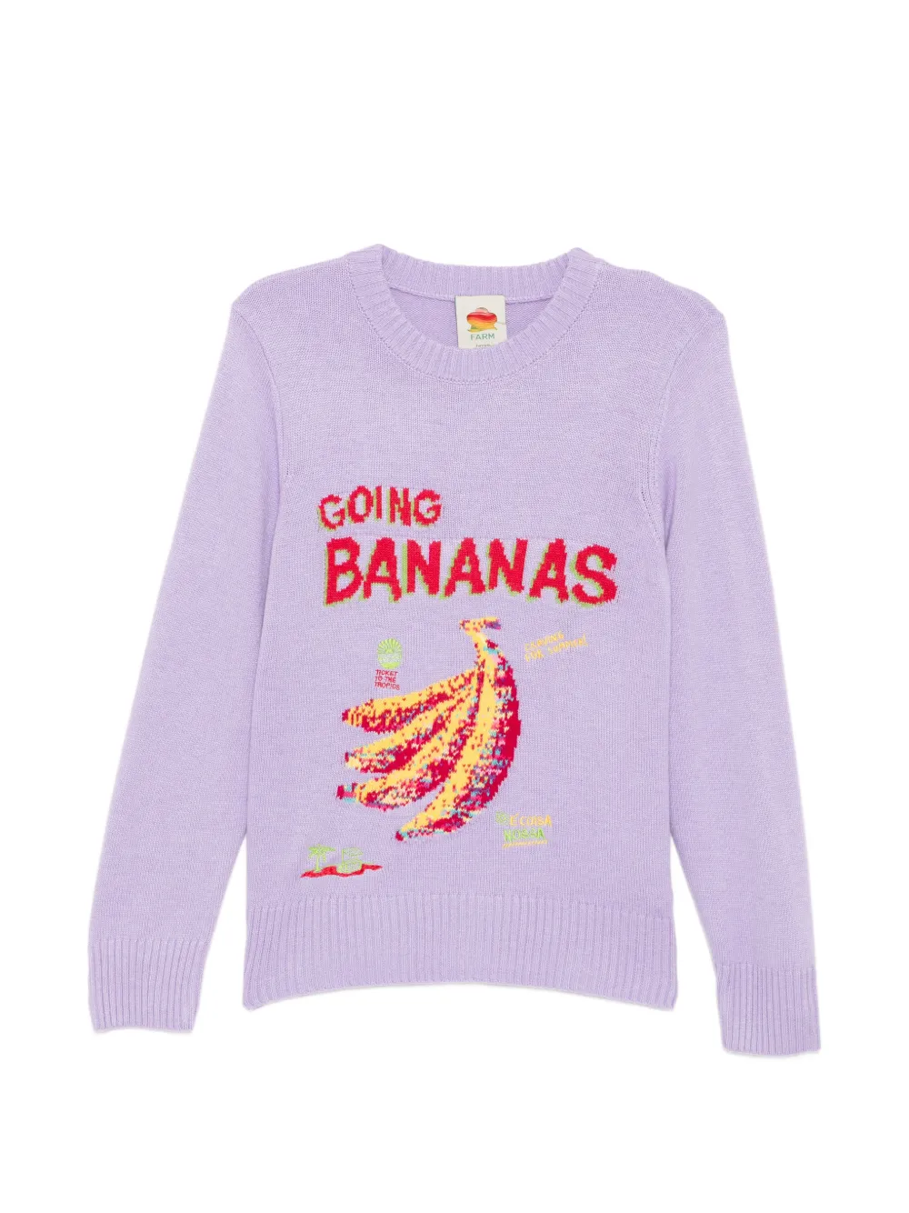 FARM Rio Going Bananas sweater - Viola