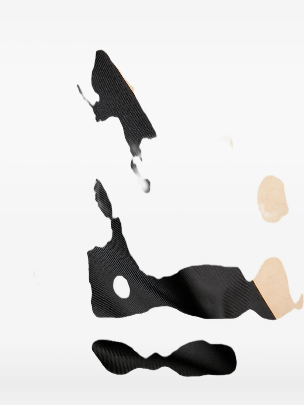 Guess Usa Chain-detail Cowl-neck Top In Black