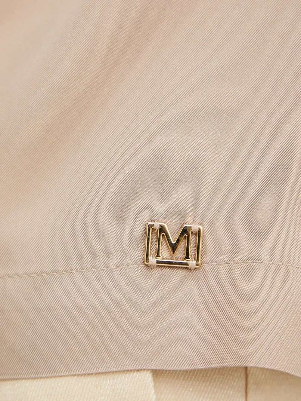 Marciano Dorian Draped Sleeveless Top In Brown