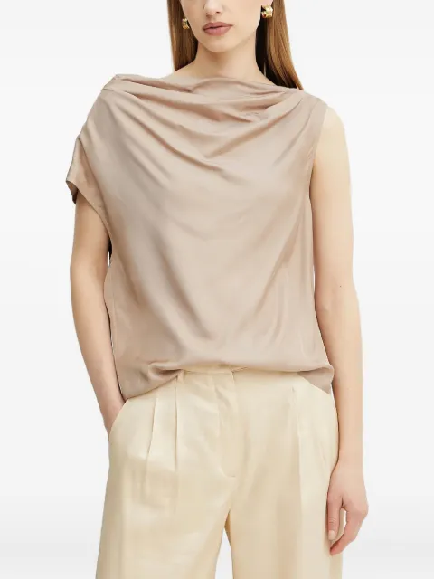 Marciano Dorian draped sleeveless top