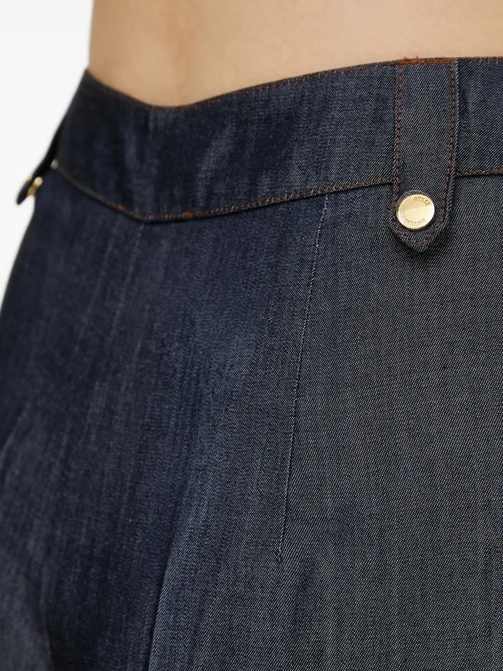 Marciano Naomi Button Trousers In Blue