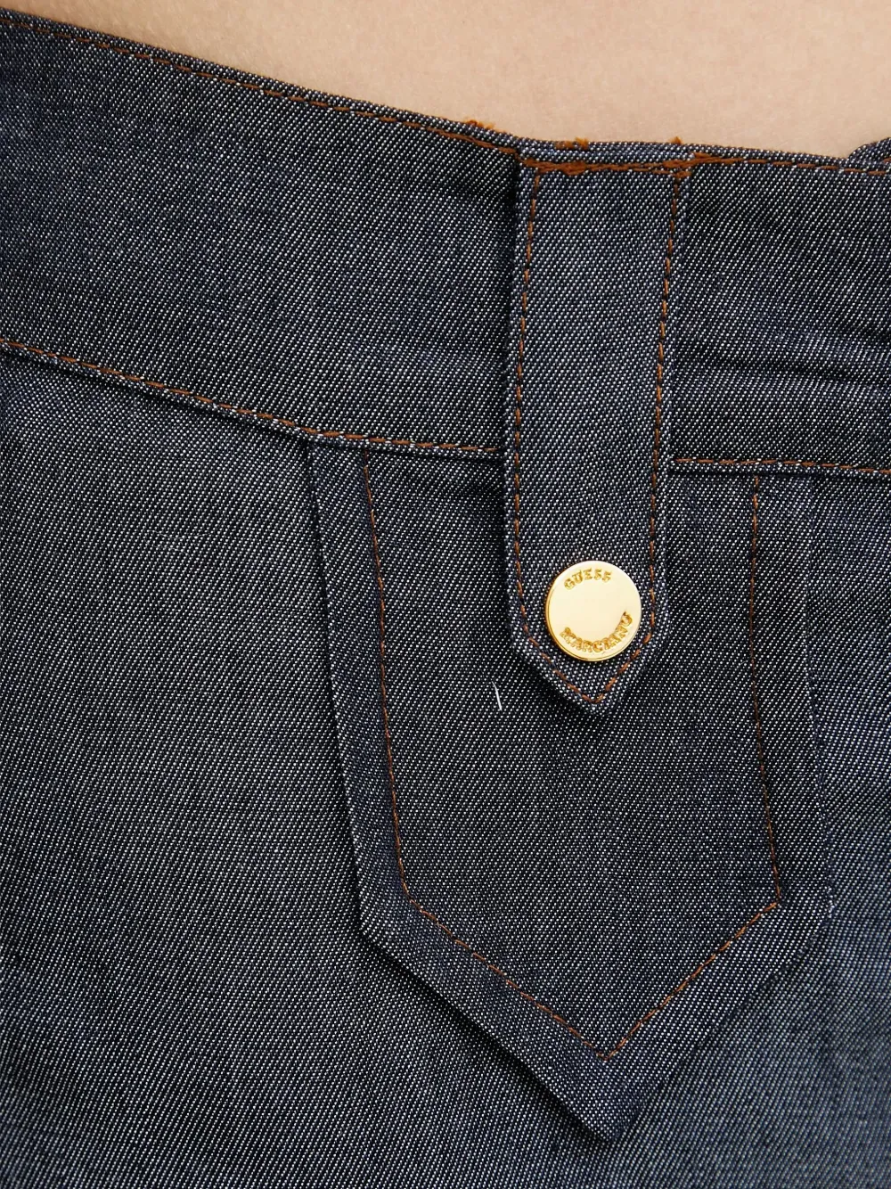 Marciano Naomi Button Trousers In Blue