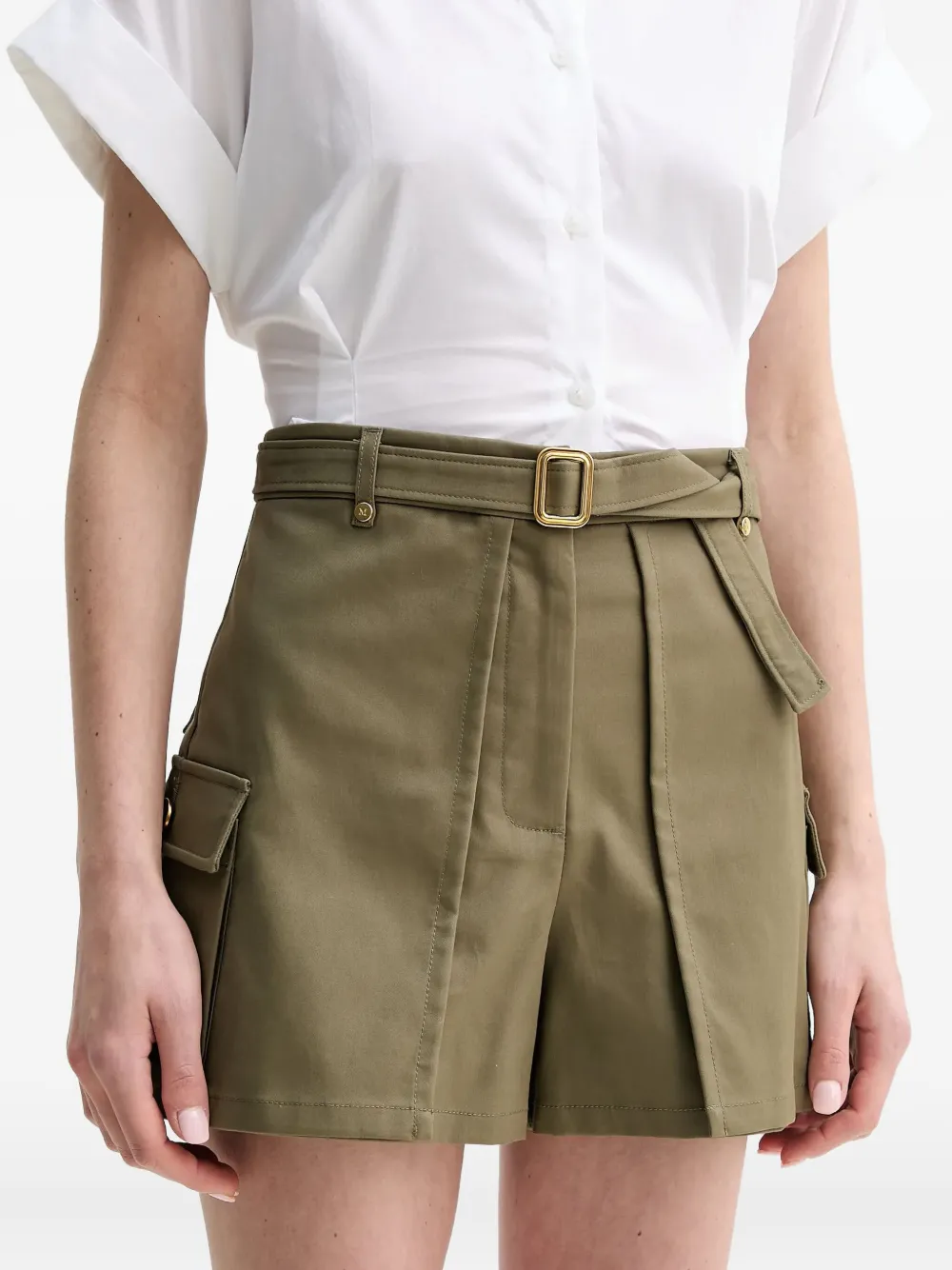 Marciano pantalones cortos con cinturón y hebilla | Shorts | Image 2