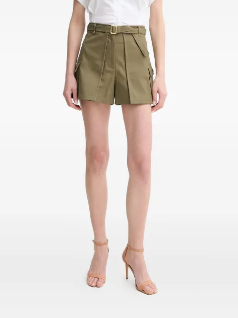 Marciano buckle belted shorts