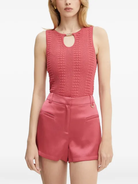 GUESS USA keyhole-detail tank top