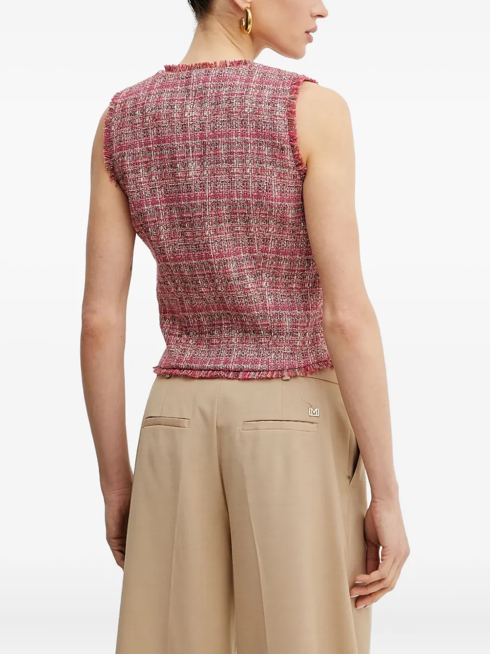 Guess Usa X Marciano Claudia Vest In Pink