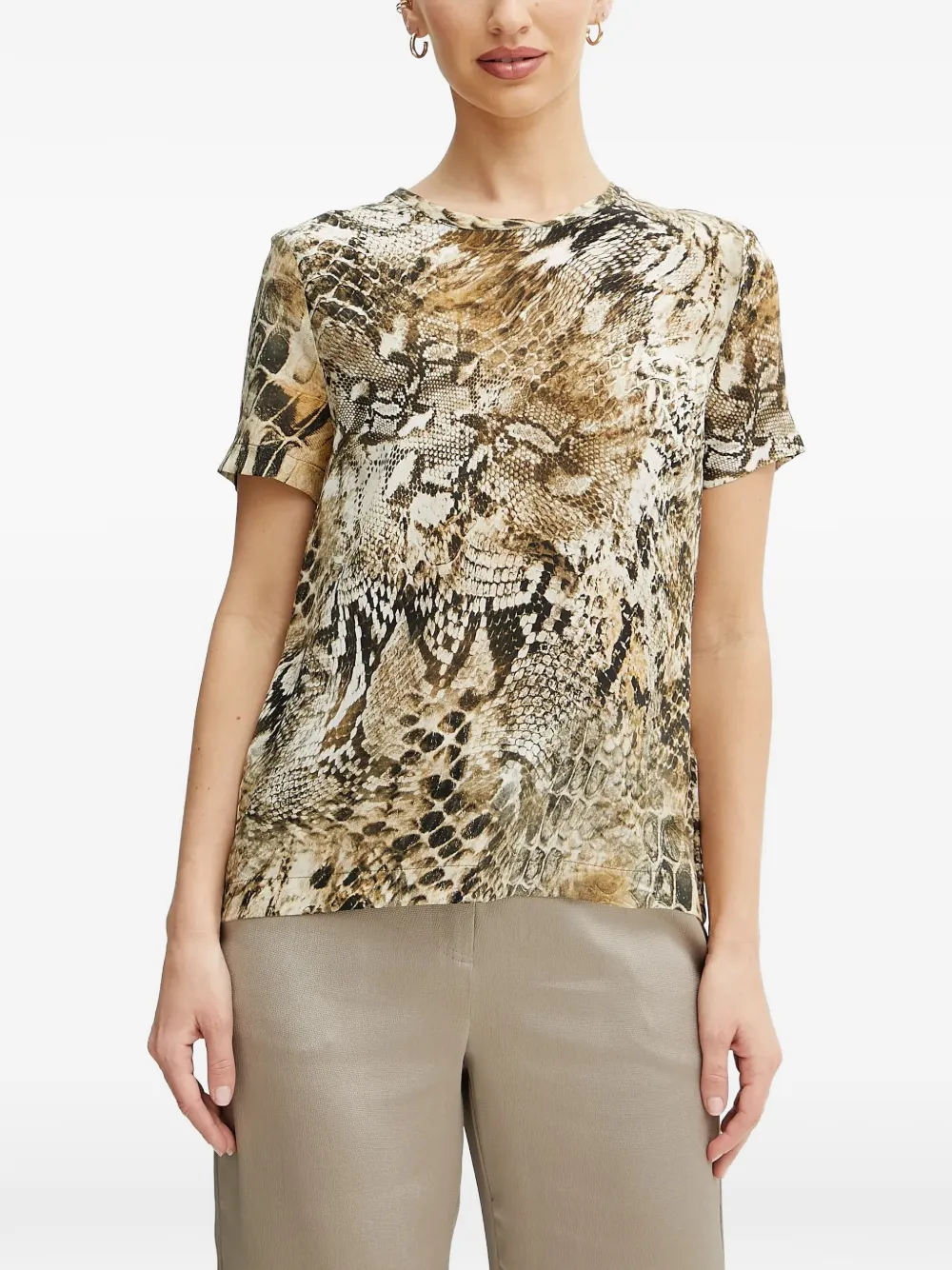 MARCIANO by GUESS playera con animal print | marrón | Image 1