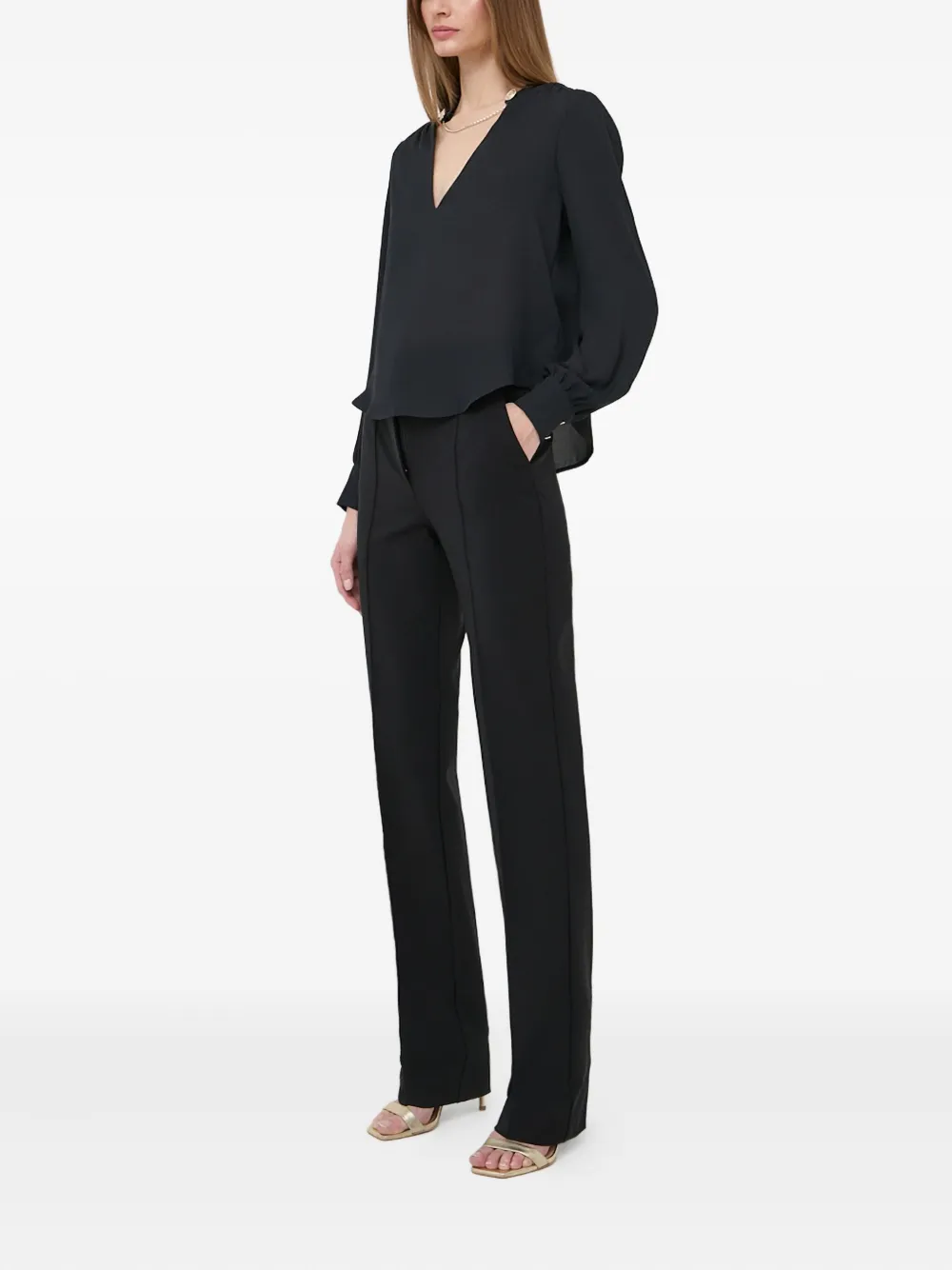 Marciano chain-detail blouse - Zwart