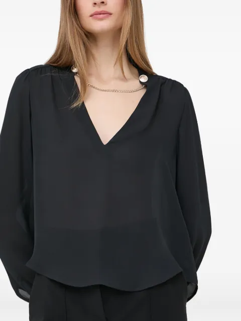 Marciano chain-detail blouse