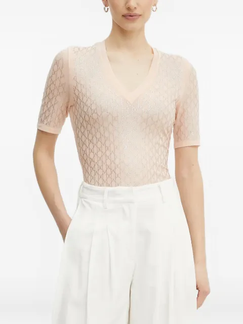 Marciano camiseta Aria con cuello en V