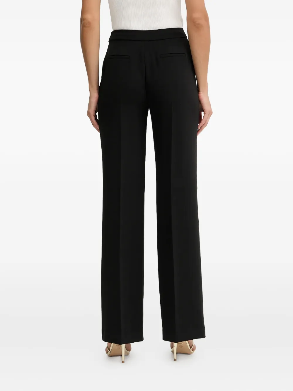 Marciano Chain-detail Trousers In Black