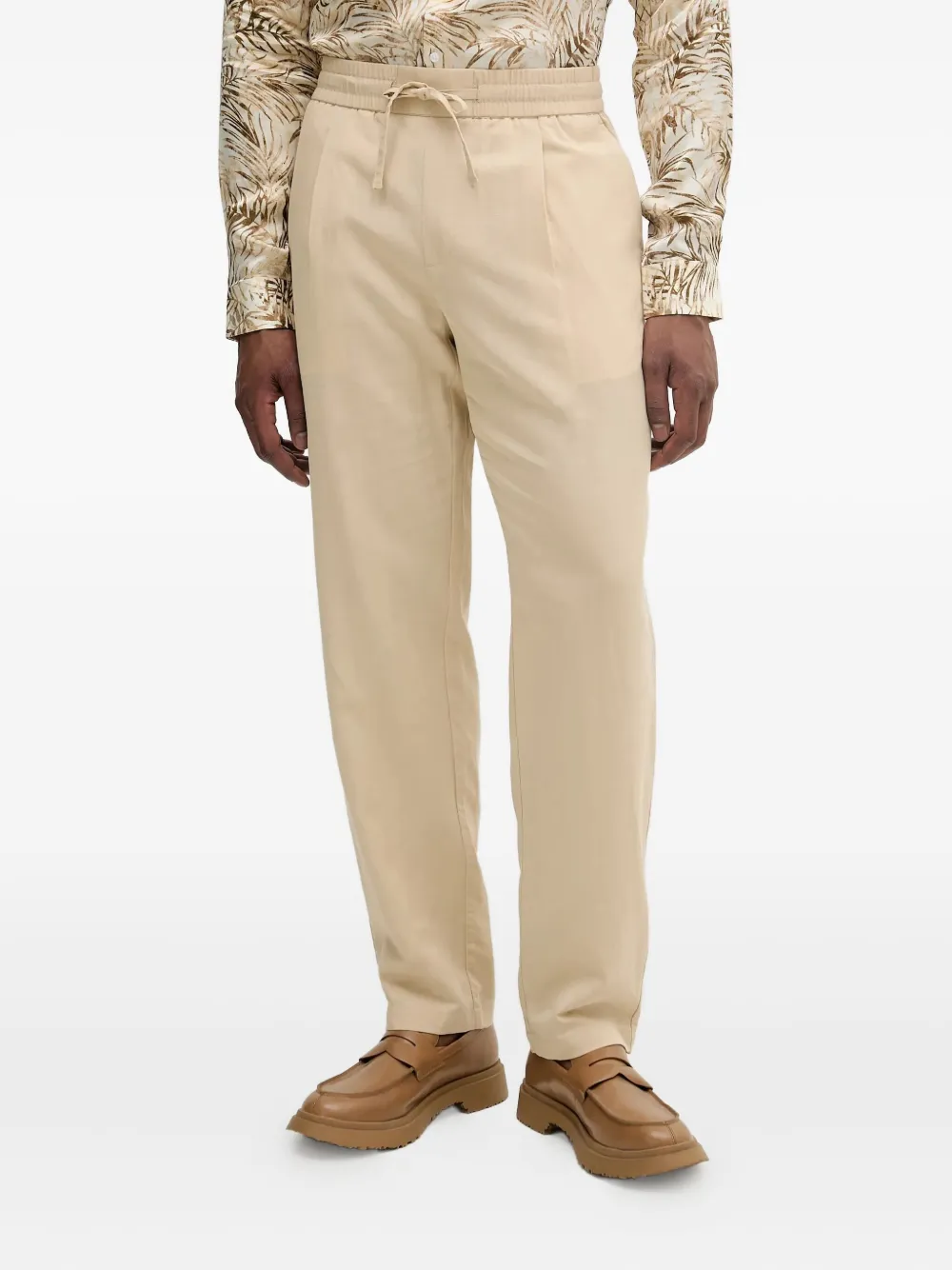 Marciano Daniel drawstring trousers | Nude | Image 1