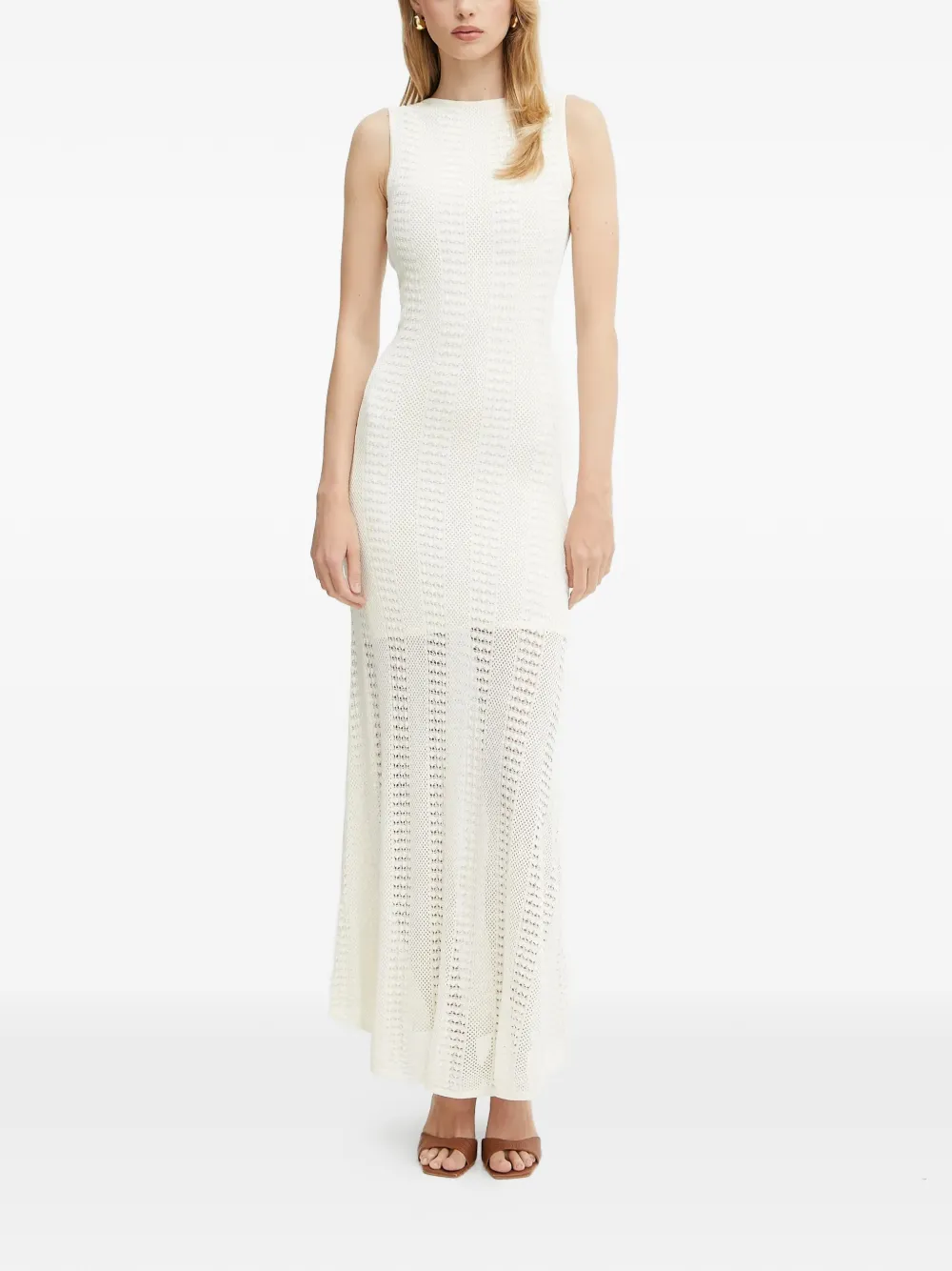 MARCIANO by GUESS cut-out detail maxi dress | White | Image 1