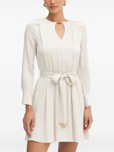 Marciano keyhole belted mini dress