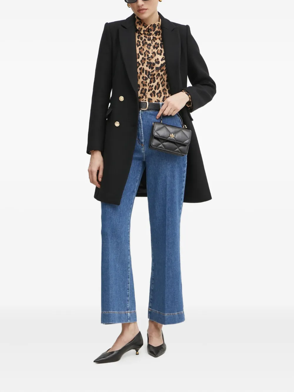 GUESS USA logo-patch jeans - Blauw