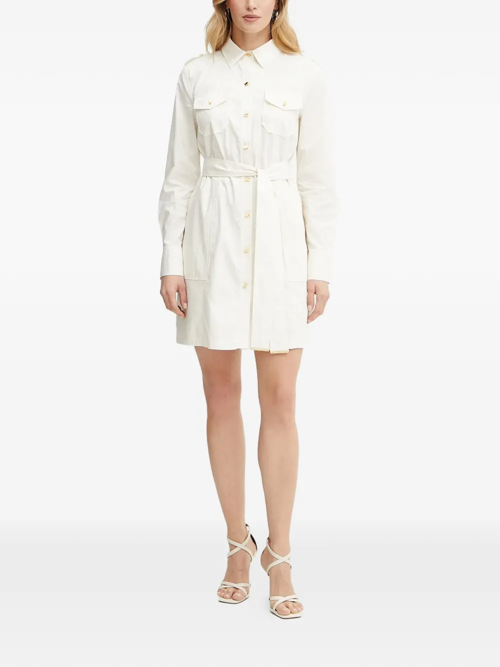 MARCIANO by GUESS belted midi dress | Day Dresses | Image 2