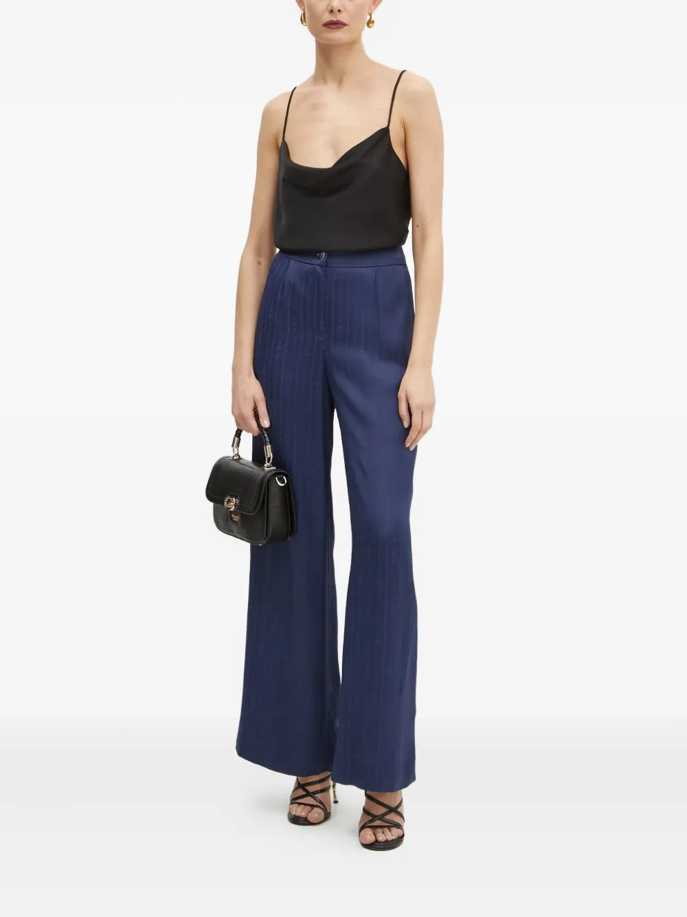 GUESS USA button-fastening pattern trousers | Straight-Leg Pants | Image 2