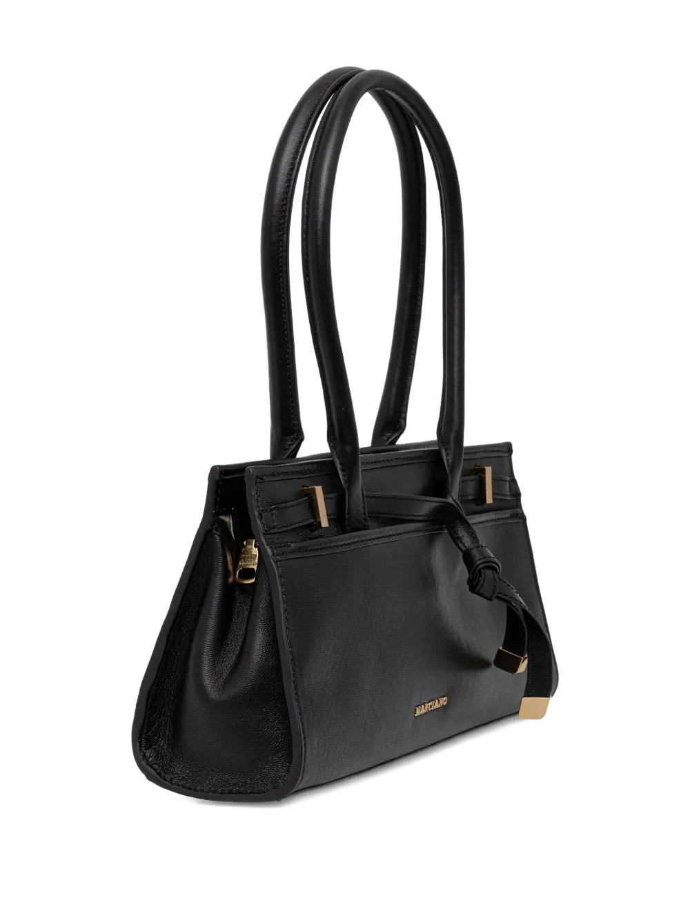 Marciano leather tote bag - Zwart