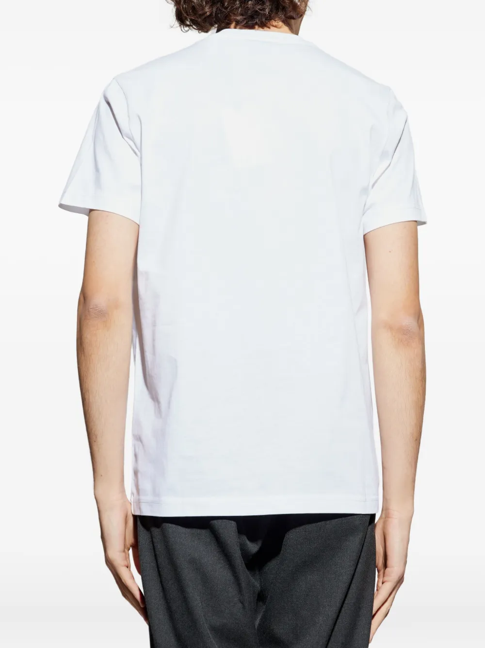 Ps By Paul Smith Ps Paul Smith Carabiner Organic Cotton T-shirt In White