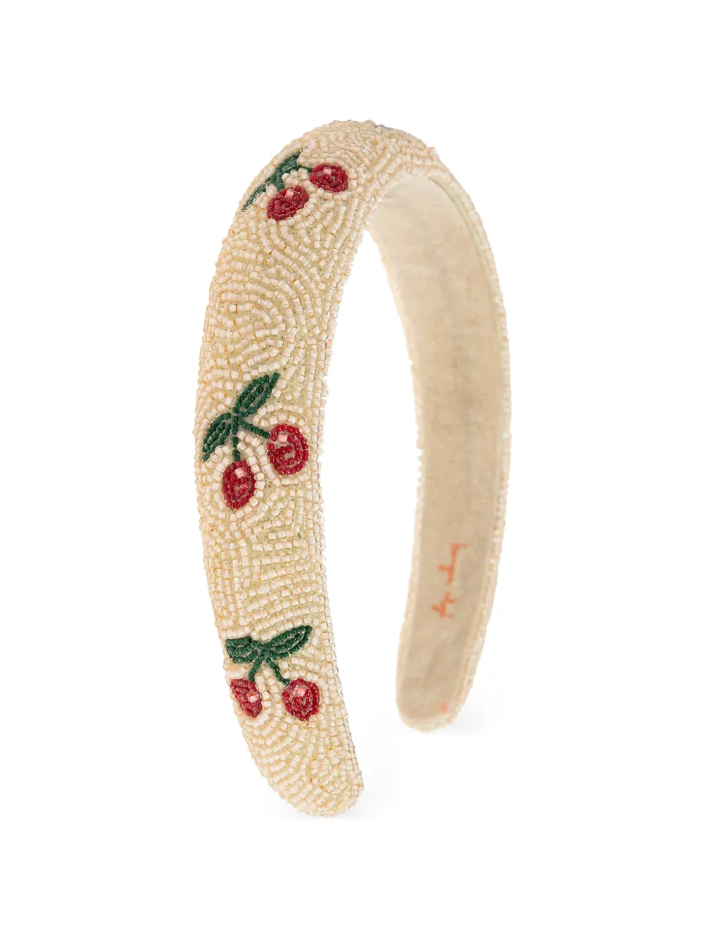 Konges Sløjd cherry beaded headband - Toni neutri