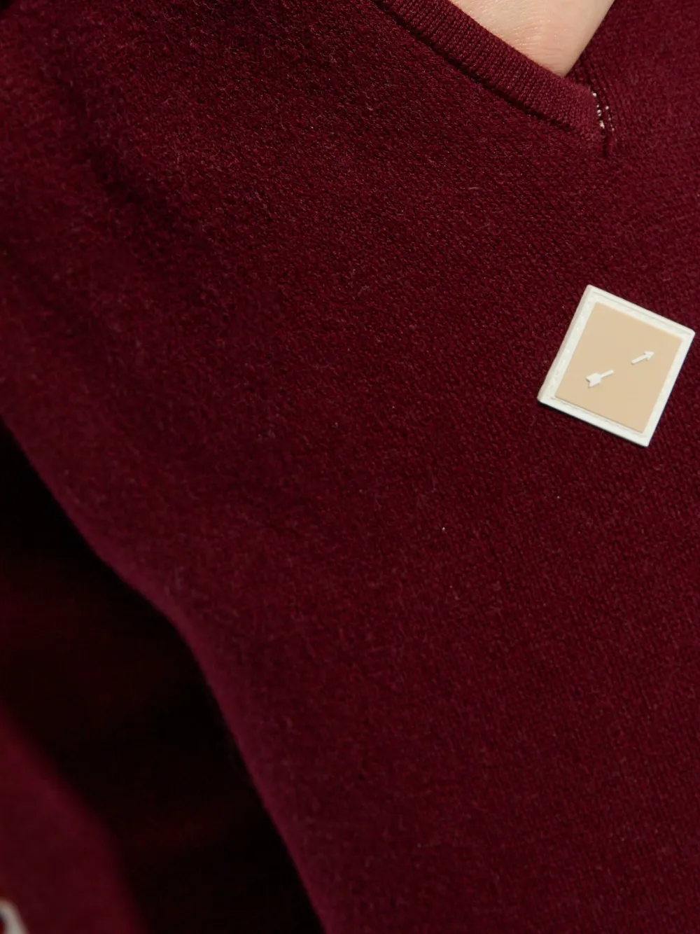 The Upside Le Ski Jojo Tassels Patterned Ski Pants In Red