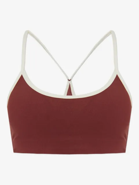 The Upside Samara contrast-trim sports bra