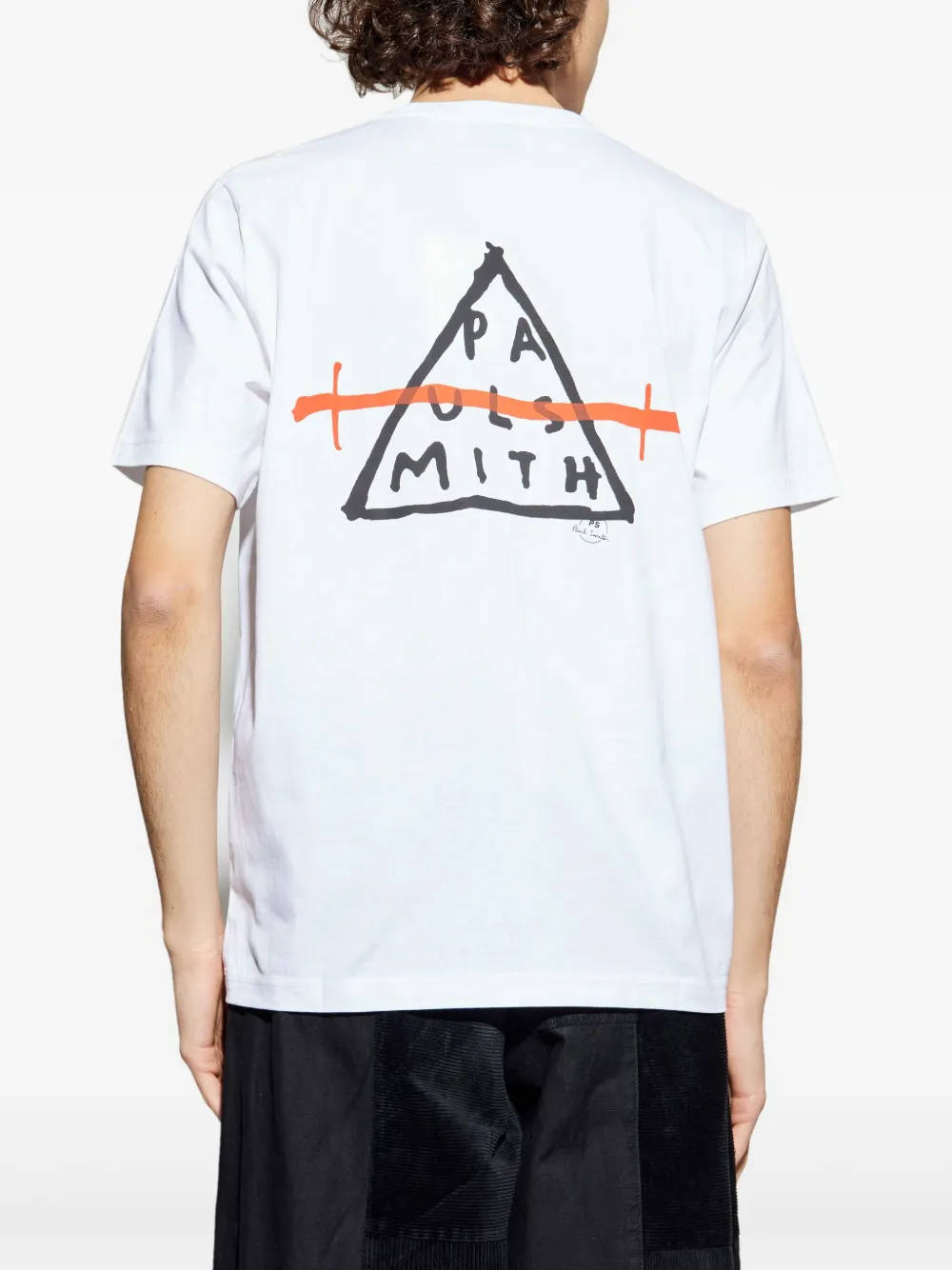 PS Paul Smith T-shirt met print Wit