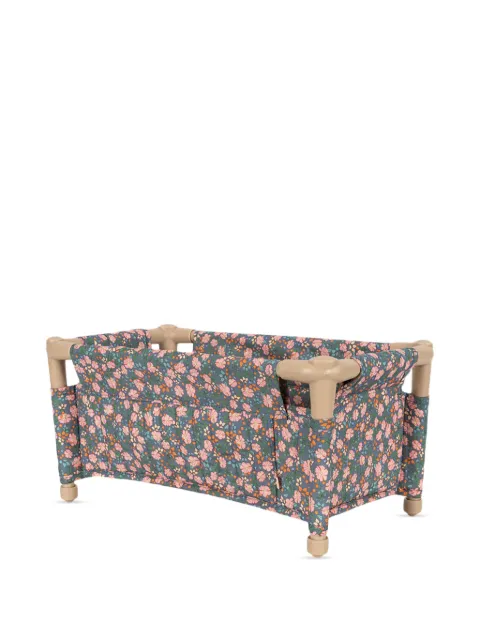 Konges Sløjd Reisetasche mit Blumenapplikation