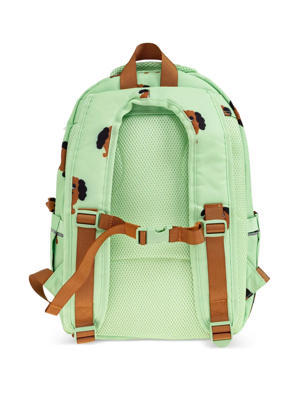 Mini Rodini Doggies print backpack - Groen