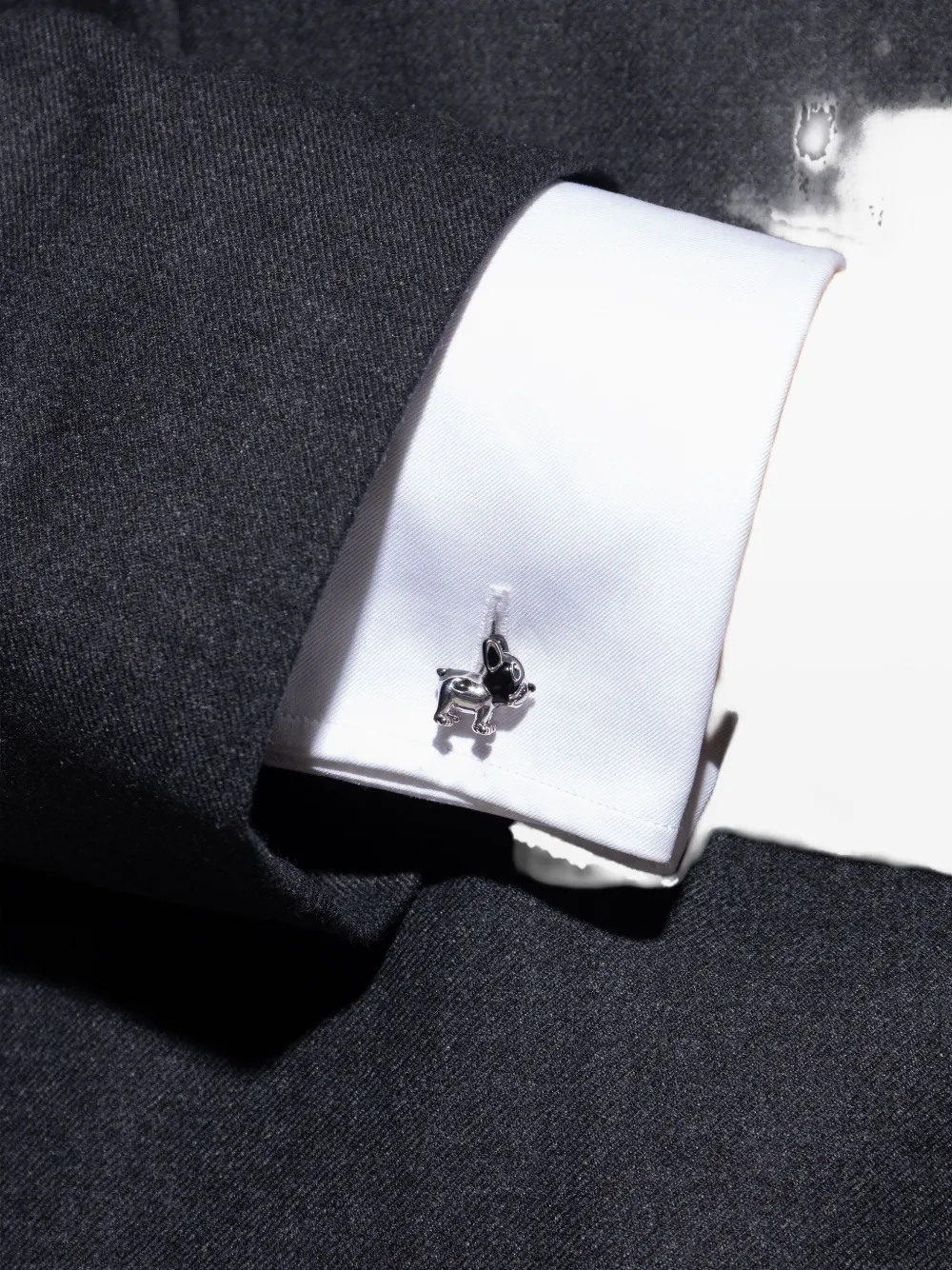 Paul Smith Dog cufflinks - Nero