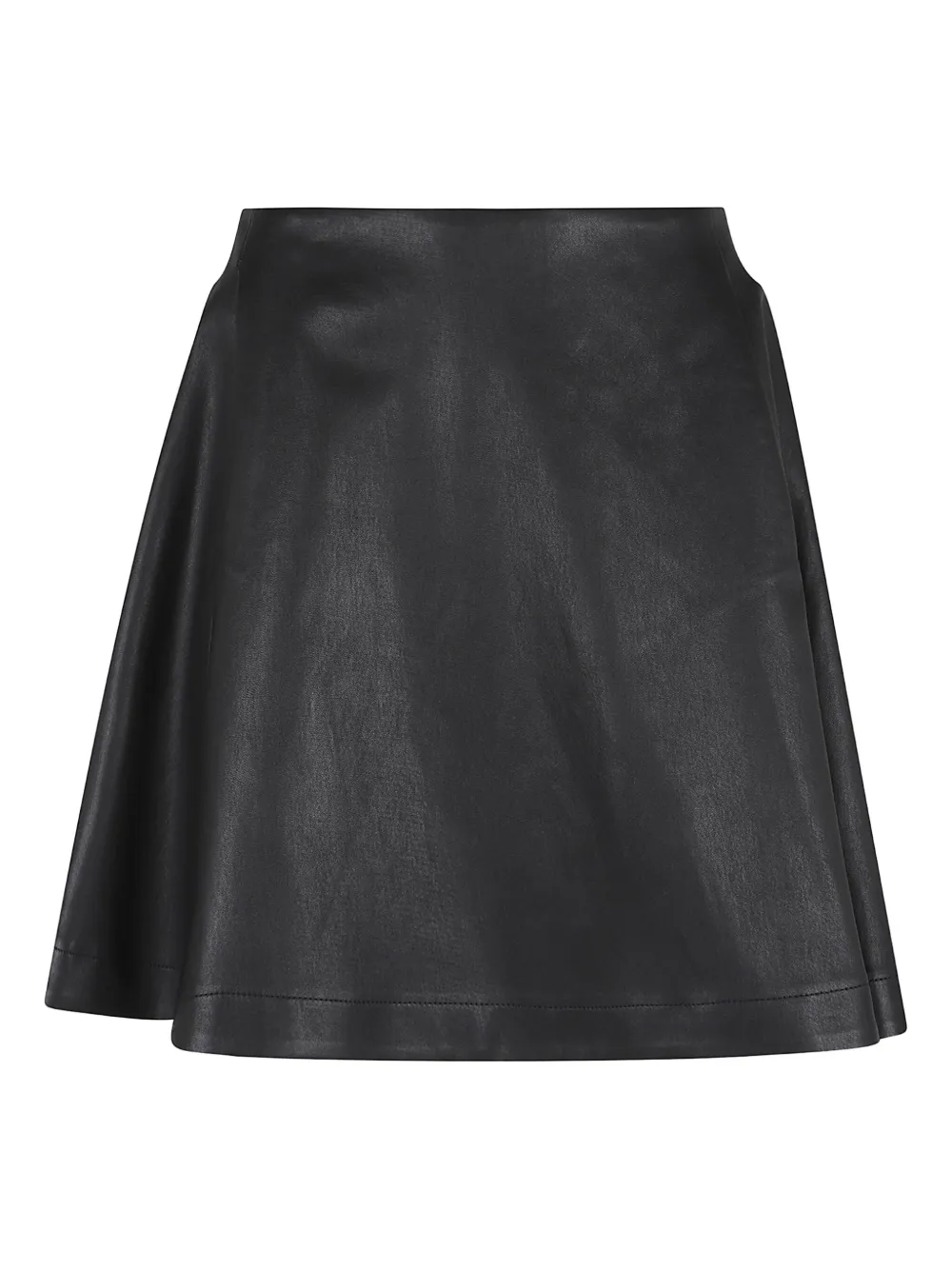 Stouls Arielle Leather Skirt In Black