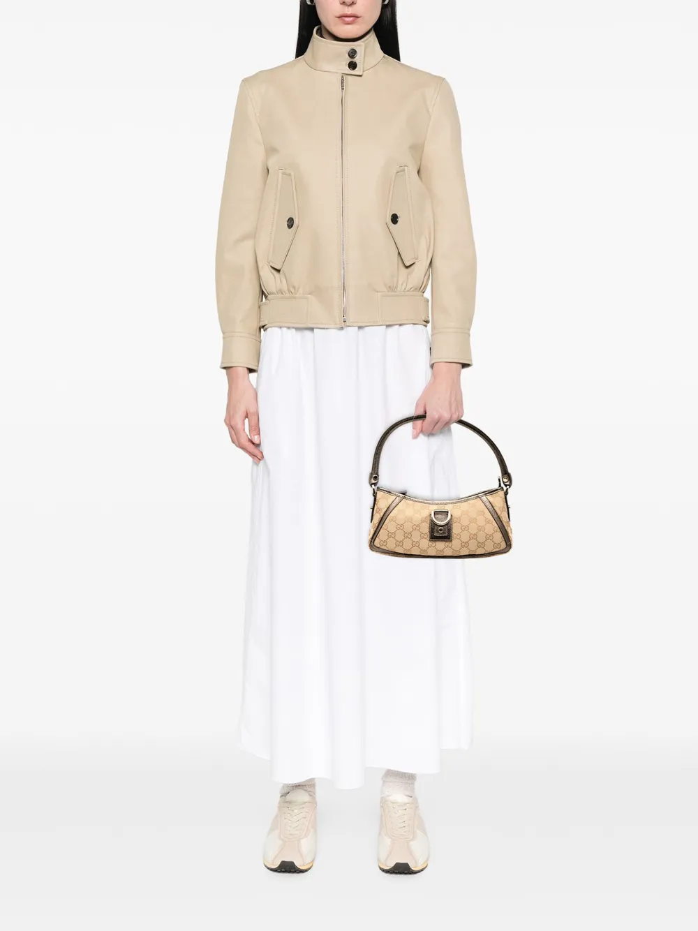 Gucci Pre-Owned 2000-2015 GG Canvas Abbey D Ring Pochette handbag | Pre-Owned | Image 2