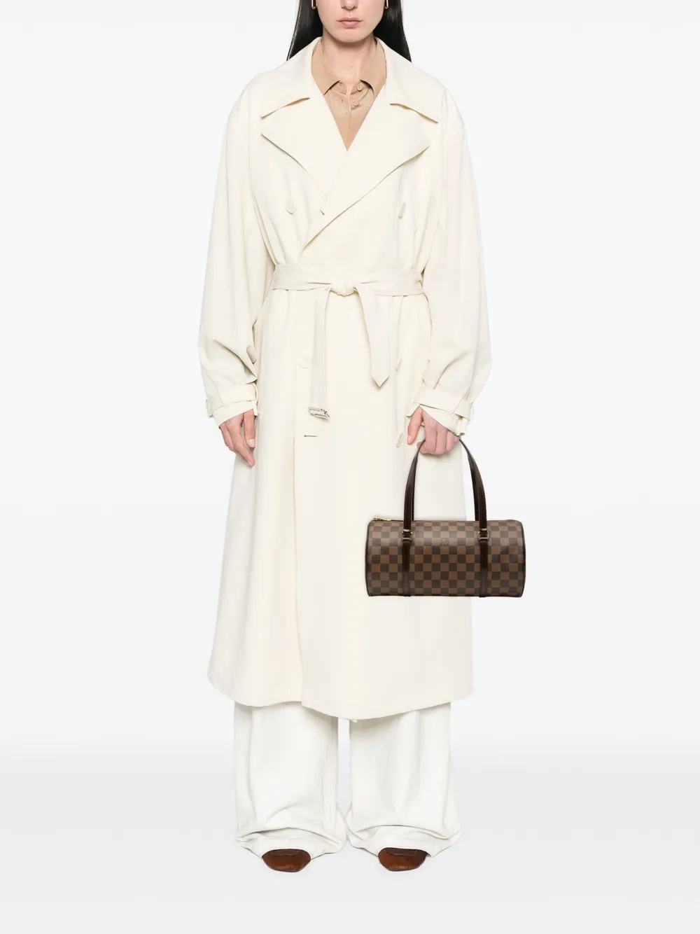 Louis Vuitton Pre-Owned 2006 ダミエ エベヌ パピヨン 30 ハンドバッグ | プレオウンド | Image 2