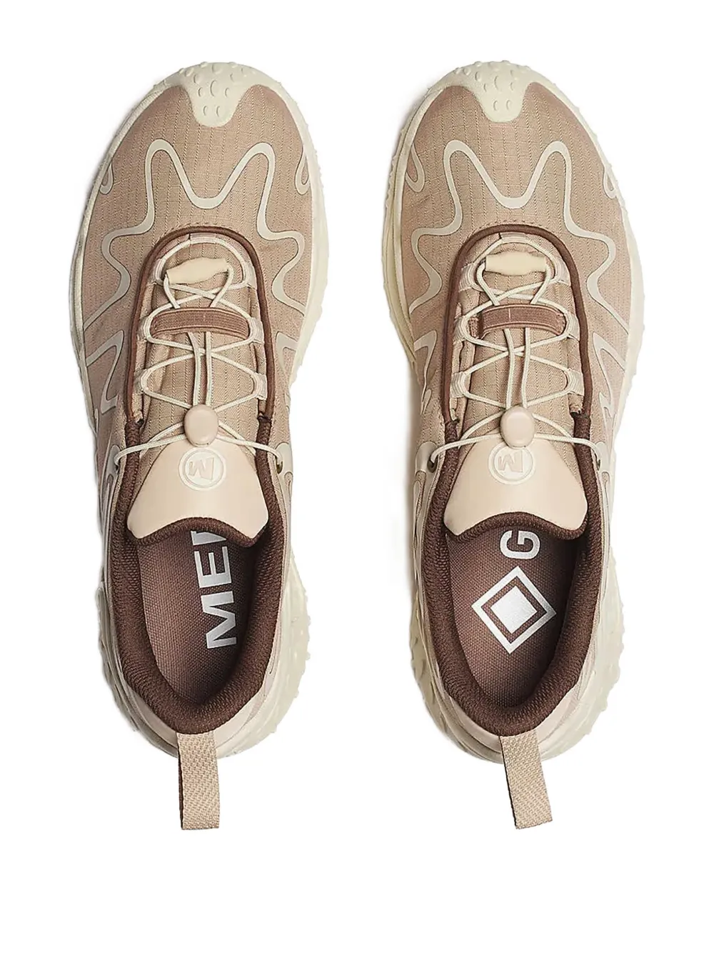 Merrell Cham Redux Storm Wave-detail Sneakers In Neutral