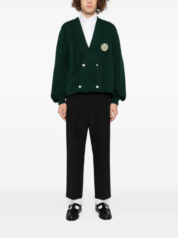 BODE ダブルブレスト カーディガン | グリーン | FARFETCH JP