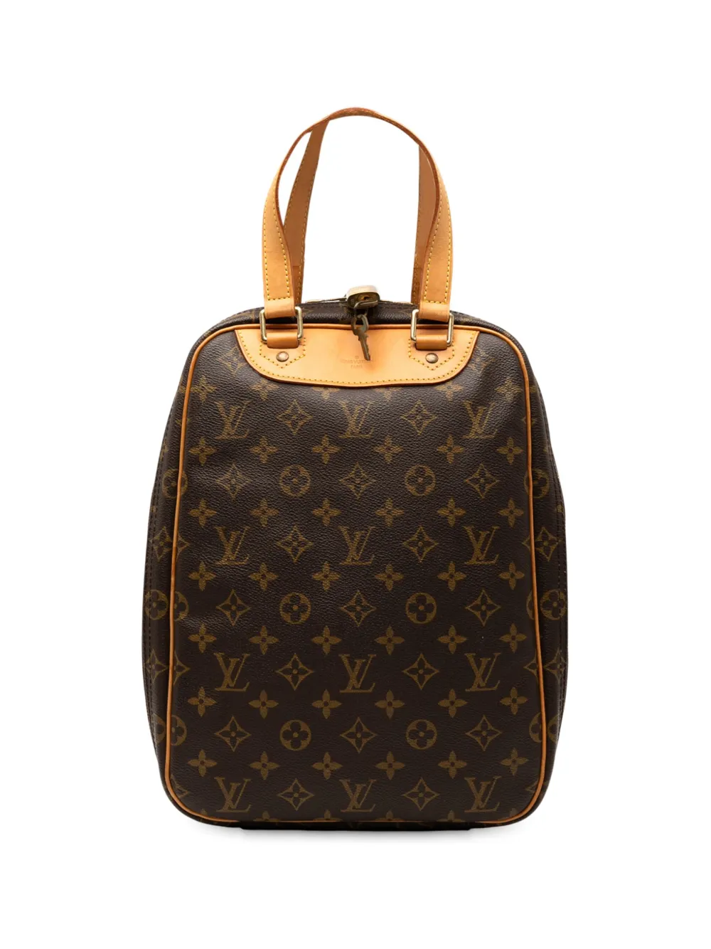 Louis Vuitton Pre-Owned 1996 モノグラム エクスカージョン ハンドバッグ - ブラウン Louis Vuitton Pre-Owned 1996 モノグラム エクスカージョン ハンドバッグ - ブラウン